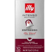 Illy Espresso Intenso Nespresso съвместими капсули 10 бр., снимка 1 - Други - 37271089