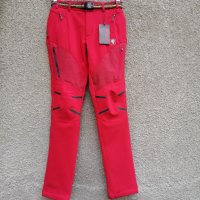 Продавам нов червен качествен топъл софт шел дамски панталон Black Yak , снимка 1 - Панталони - 38319902