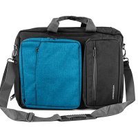 Раница-Чанта за лаптоп 15.6" Modecom Reno Backpack, черно-синя, SS300071