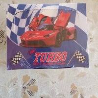 Дъвки Турбо Turbo Car - дъвките от детството 100 броя в кутия, снимка 1 - Колекции - 37894357