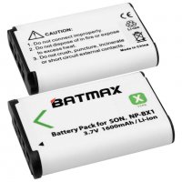 Батерия за SONY NP-BX1, NP BX1, RX1, RX100, M3, M2, RX1R, WX300, HX300, HX400, HX50, GWP88, HDR-AS15
