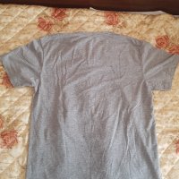 Сива тениска - M размер, снимка 2 - Тениски - 36920603