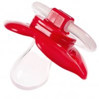 Силиконова залъгалка Red Lips, снимка 2 - Прибори, съдове, шишета и биберони - 38613589