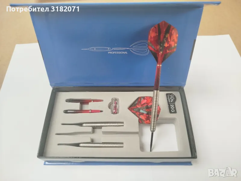 90% tungsten професионални стрелички за дартс,20 грама, снимка 1