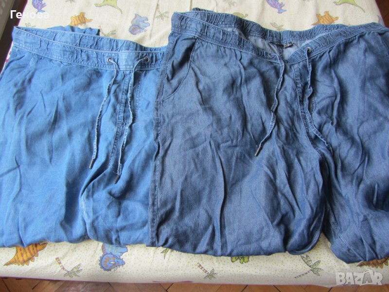 Дамски дънкови панталини 2 броя размер 50-XXL-XXXL, снимка 1