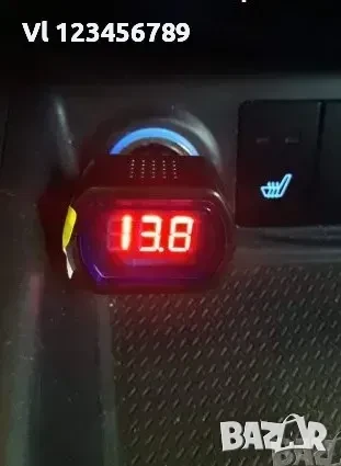 Дигитален волтметър ,тестер 12/24 волта, снимка 1
