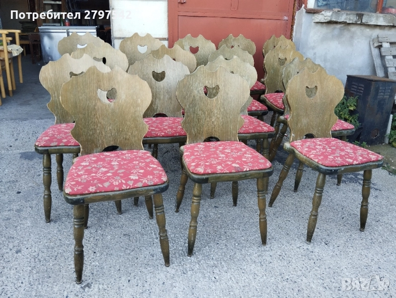 Дървени столове А132, снимка 1