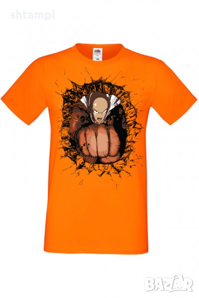 Мъжка тениска One Punch Man 02,Анимация,игра,Празник,Повод,, снимка 1