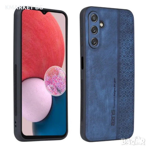 Samsung Galaxy A14 5G Удароустойчив Кожен Калъф и Протектор, снимка 1