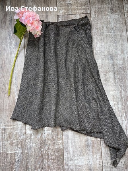 Страхотна асиметричен модел пола тип прегърне ме , снимка 1