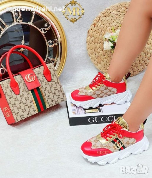Дамски спортни обувки и чанта Gucci код 143, снимка 1