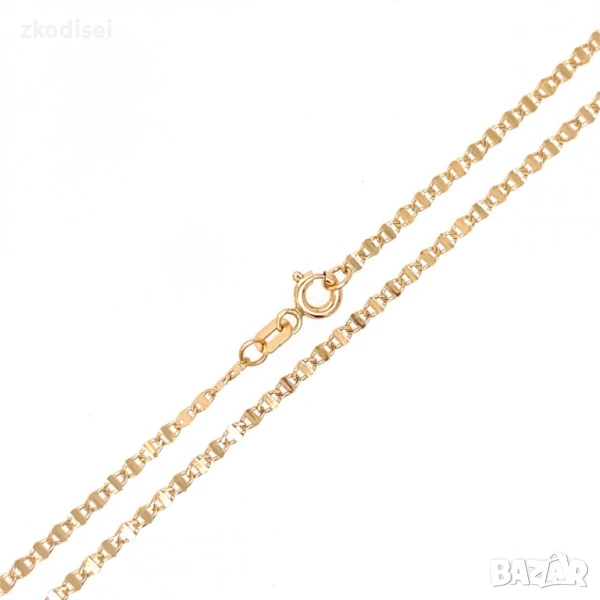 Златен синджир 2,35гр. 49,0см. 14кр. проба:585 модел:32151-5, снимка 1