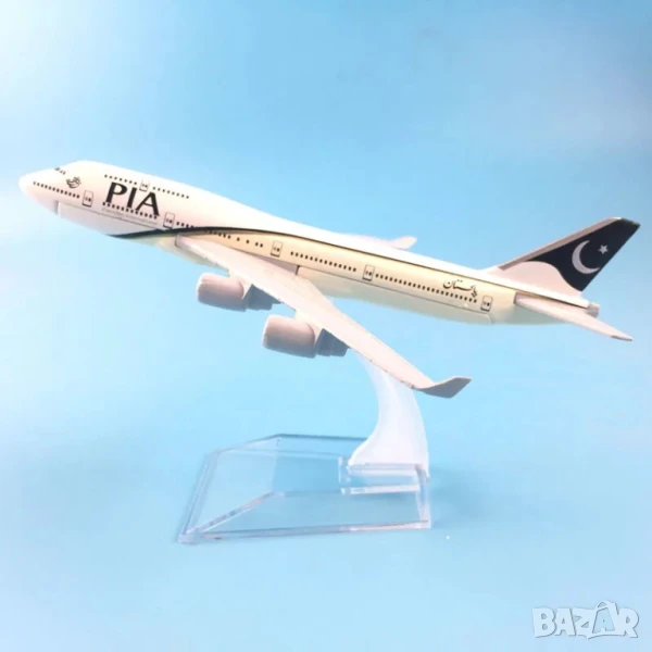 Boeing 747 самолет модел макет PIA  Pakistan International Airlines Компания полети, снимка 1