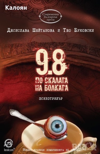 Десислава Шейтанова, Тео Буковски - 9.8 по скалата на болката (психотрилър) (2017), снимка 1