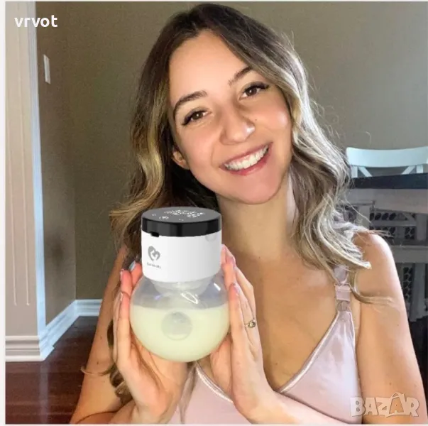 Модерен и удобен уред за изпомпване на кърма, който позволява свобода на движенията, снимка 1