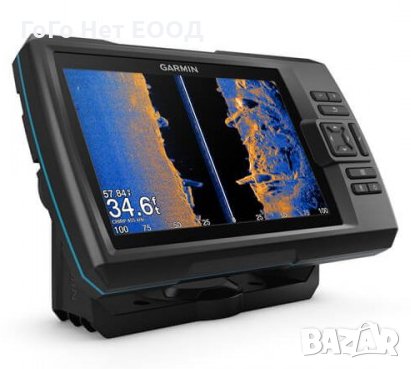Сонар/GPS Garmin STRIKER Vivid 7sv с GT52HW-TM сонда, снимка 1