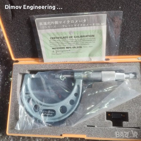 Микрометър 25-50мм Mitutoyo , снимка 1