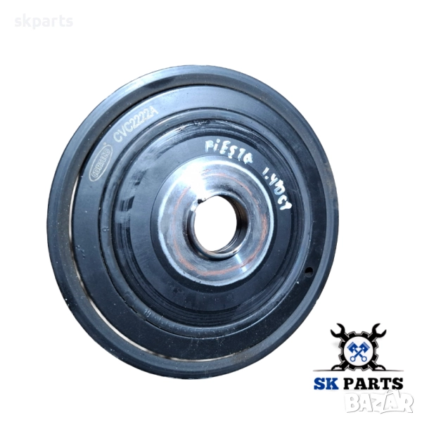 Демпферна шайба за Форд Фиеста мк5 / Fiesta mk5 1.4 дтци, снимка 1