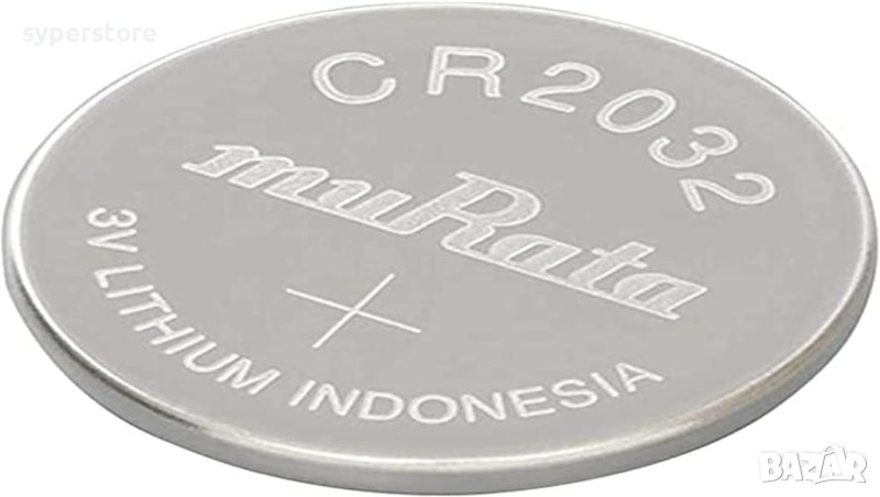 Батерия CR2032 MuRata 3V Lithium Cell, снимка 1