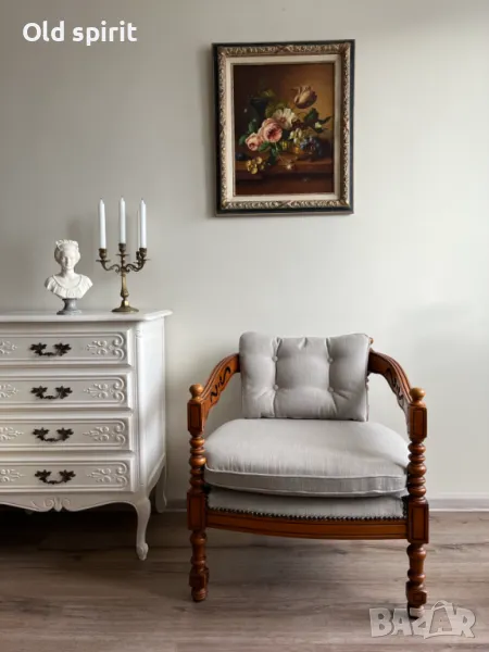Италианско кресло от средата на миналия век, снимка 1