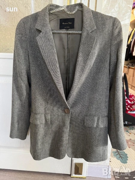 Вълнено сако Massimo Dutti, снимка 1