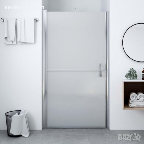 Врата за душ, матирано закалено стъкло - безплатна д-ка, снимка 1