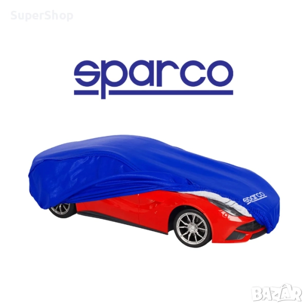 Здраво Спортно Sparco Покривало за Кола Автомобил брезент за коли, снимка 1