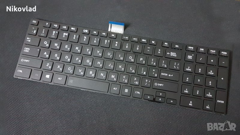 Клавиатура за лаптоп Toshiba Satellite C850 C855 C850D L850 L850D, снимка 1