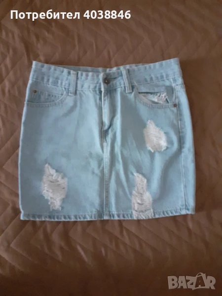 Дънкова пола, снимка 1