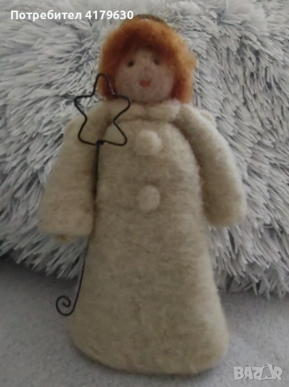 Филцова фигурка Ангелче , снимка 1