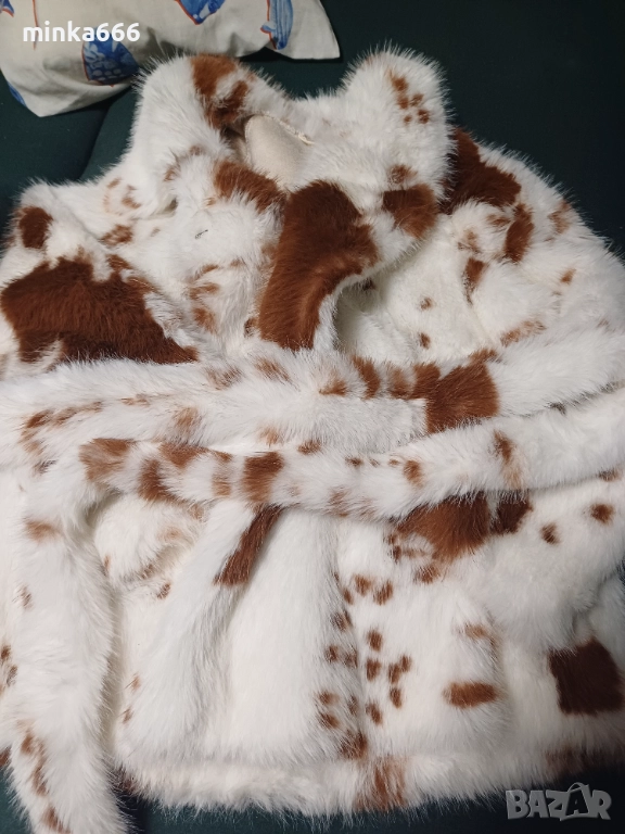 Естествен косъм палто., снимка 1