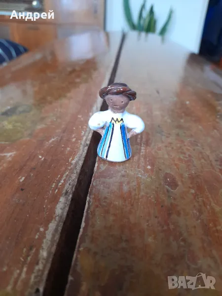 Стара керамична фигурка, снимка 1