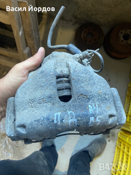 Преден Ляв и Десен спирачен апарт за Ауди А4Б5 1.8Т / Audi A4B5 1.8T, снимка 1