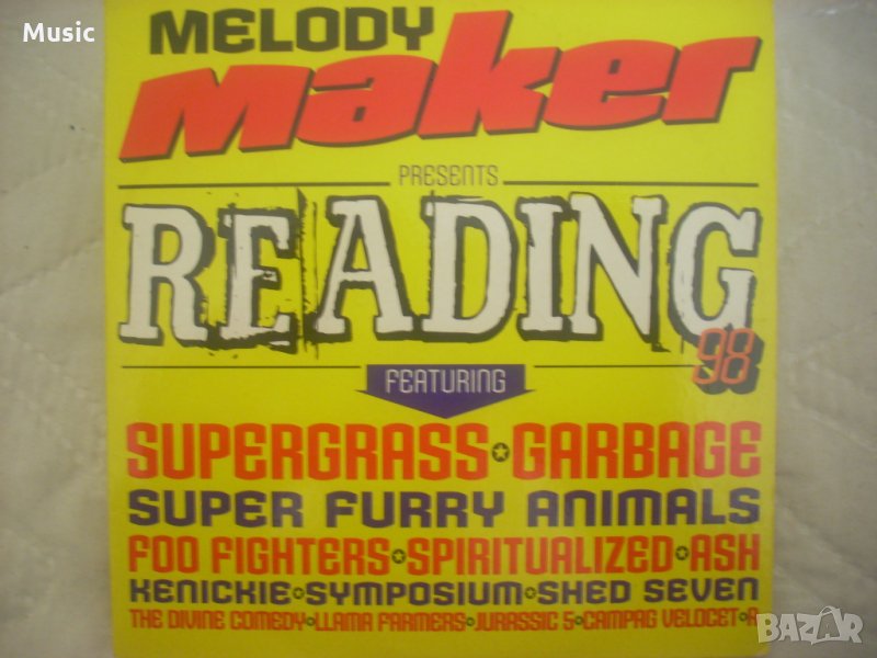 Melody Maker Presents Reading 98 оригинален диск, снимка 1