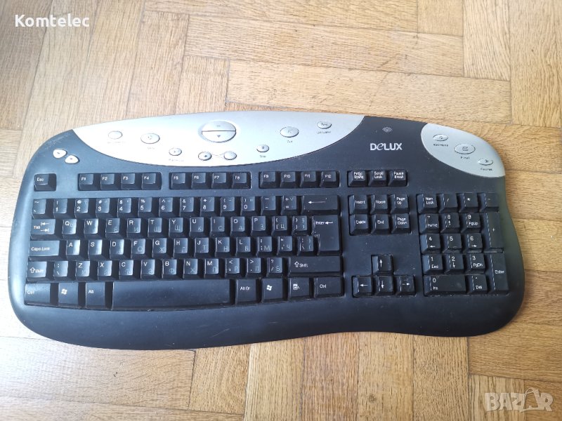 Безжична клавиатура Delux, снимка 1