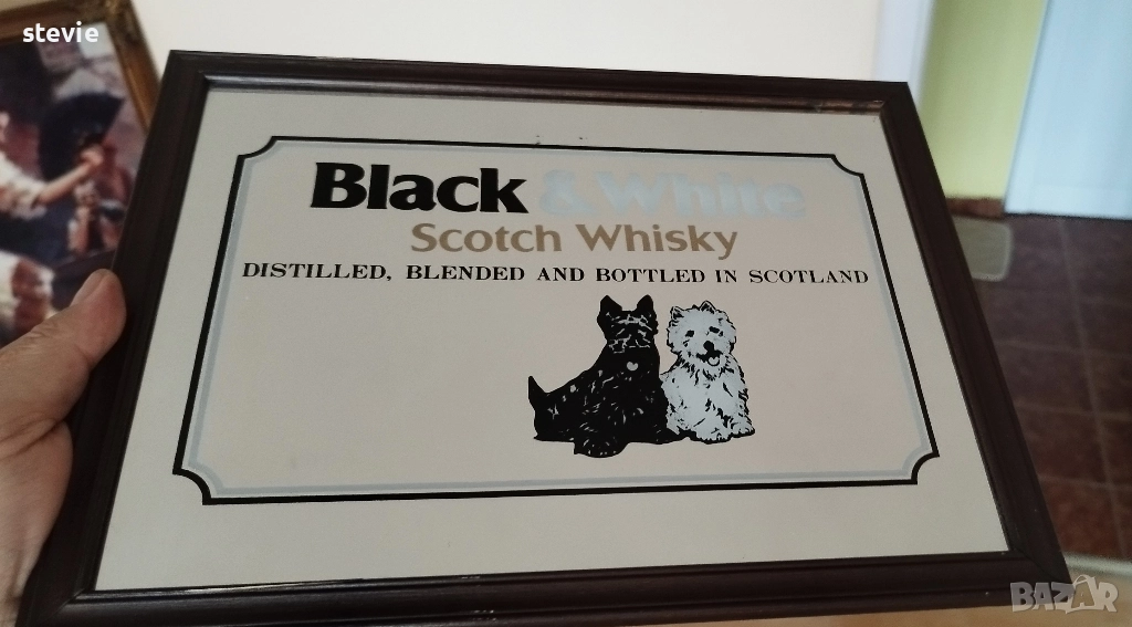 Рекламно огледало на уиски, снимка 1