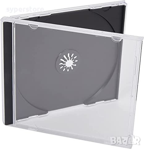 Кутии за CD-R тънки , CD Box Single Digital One SP00750 черни, снимка 1