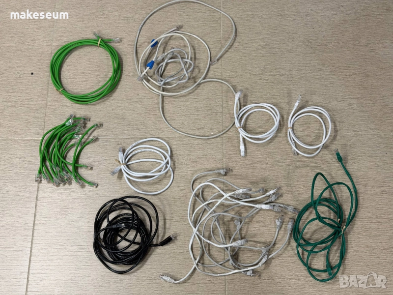 Cat6, Cat5e RJ45 пач кабели patch, снимка 1