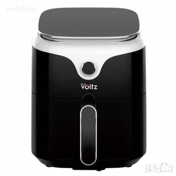 ПРОМО!! Фритюрник AirFryer Voltz, 1400W, 3.5л., Горещ въздух, Таймер, до 200°С, Дигитален контрол, снимка 1