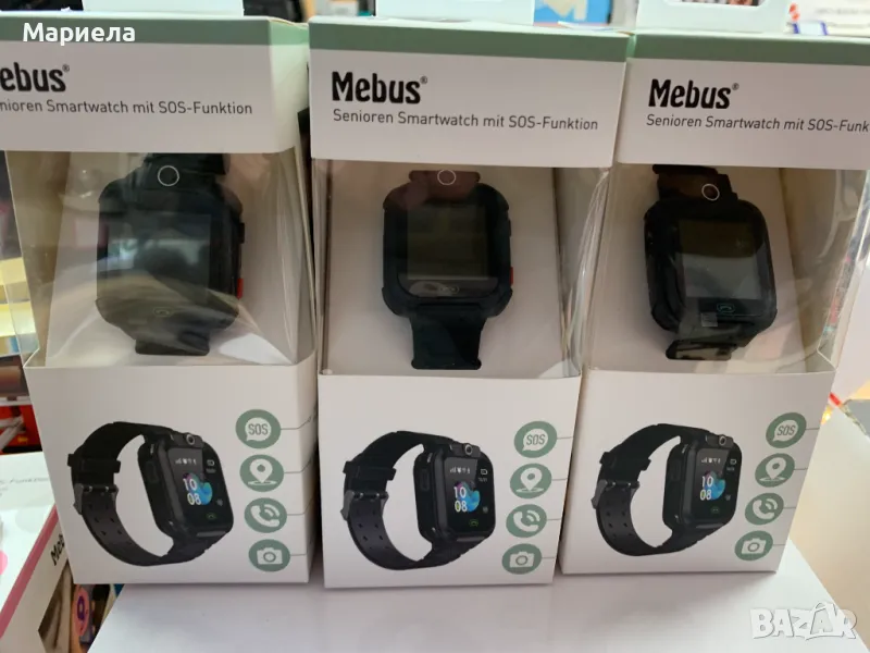 SMART Часовник с SOS Функция / Смарт Часовник с Камера, снимка 1