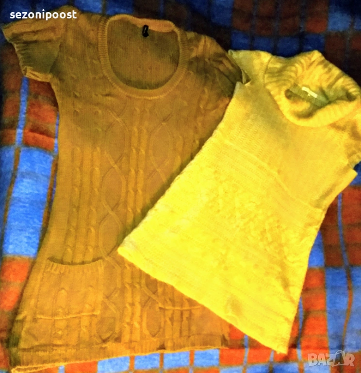 ☃️Дамски топли плетени дълги блузки-М,Л,ХЛ☃️, снимка 1