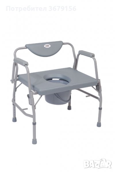 Тоалетен стол за тежки , снимка 1