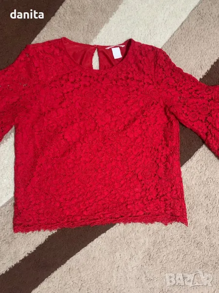 H&M дантелен топ, снимка 1
