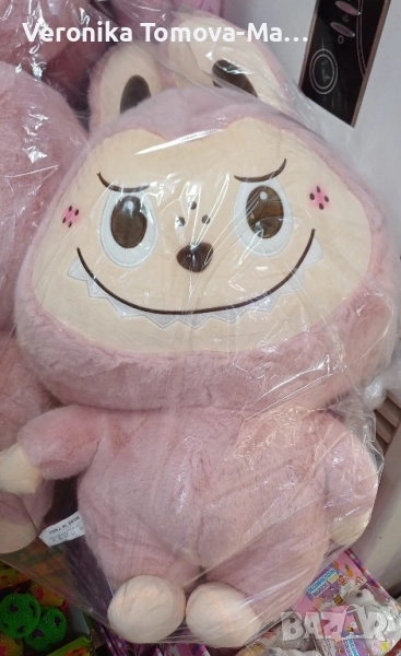 Лабубу плюшена играчка 80см 100см , снимка 1