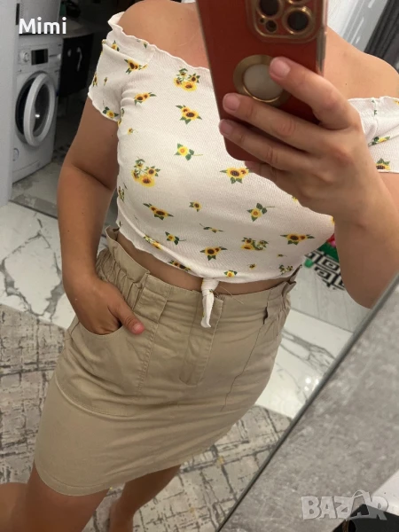 Лот пола+Shein кроп топ М, снимка 1