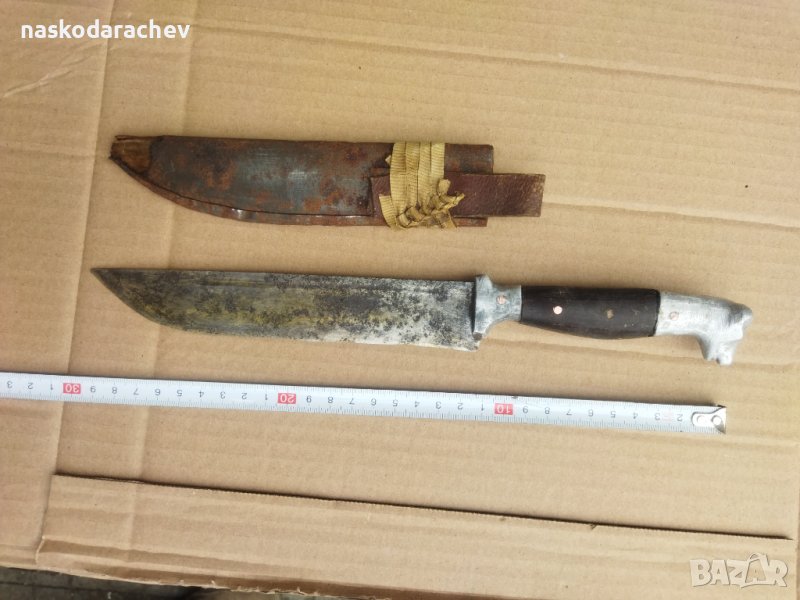 Колекционерски ретро нож с меча глава , снимка 1