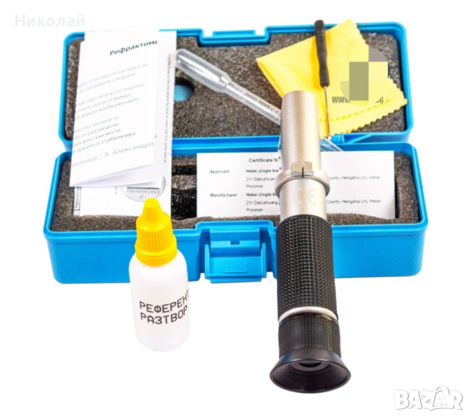 Рефрактометър за солна концентрация, снимка 1
