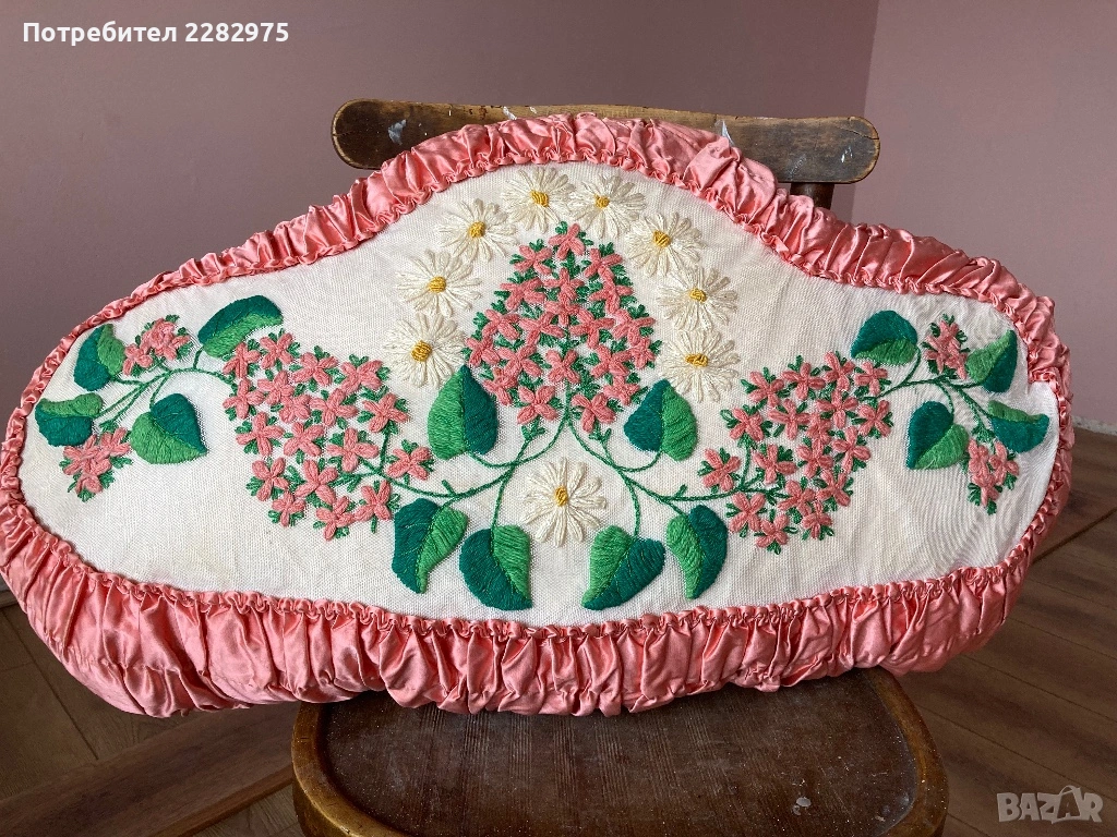 ретро възглавница за спалня, снимка 1