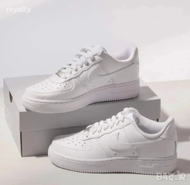 Nike Air Force 1 бели мъжки маратонки , снимка 1
