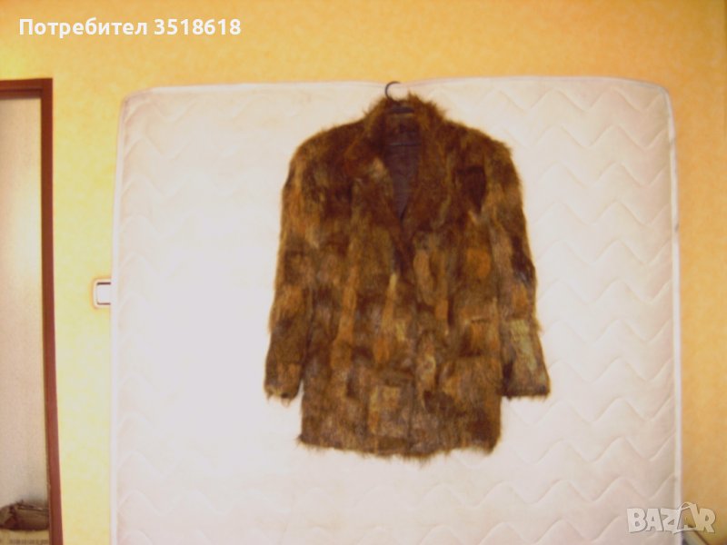 Палта от лисичи кожи, снимка 1